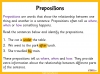 Prepositions - Years 5 and 6 Teaching Resources (slide 4/22)